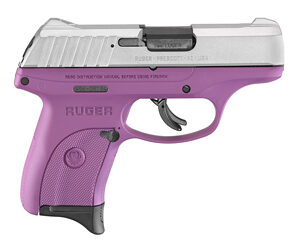 Ruger EC9S Aluminum Cerakote & Purple 9mm