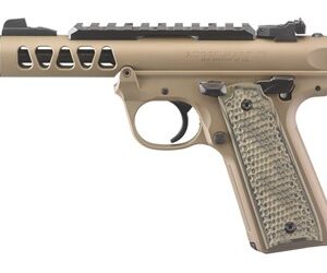 Ruger Mark IV 22/45 LITE FDE Threaded Barrel 22LR