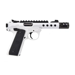 Ruger Mark IV 22/45 LITE Storm Trooper White Threaded Barrel 22LR