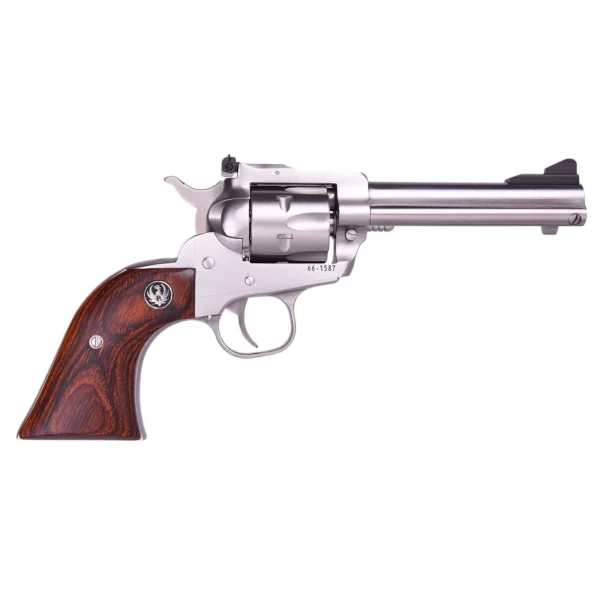 Ruger Single-Six Convertible 22LR / 22mag Stainless Steel 4.62″ Barrel